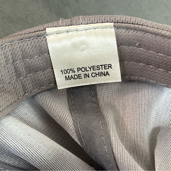 Honda Cap Hat Licensed Honda Embroidered Grey Mesh White Piping Adjustable Strap - Picture 7 of 8